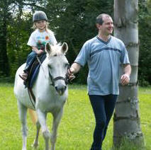 Gypsy Lass loving her job!